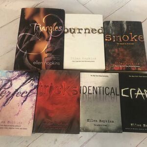 Ellen hopkins 7 book bundle lot